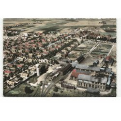 SAINS-en-GOHELLE: fosse 10 vue aérienne 10X15 - très bon état