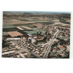 SAINs-en-GOHELLE: route nationale, les H.L.M. vue aérienne 10X15 - très bon état