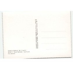 SAINs-en-GOHELLE: route nationale, les H.L.M. vue aérienne 10X15 - très bon état
