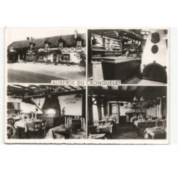 CRONQUELET: auberge, 4 vues vue aérienne 10X15 - très bon état