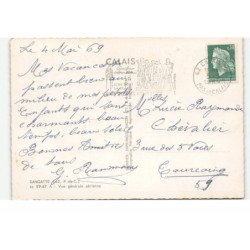 SANGATTE: vue générale vue aérienne 10X15 - très bon état