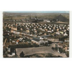 SALLAUMINES: le rond-point vue aérienne 10X15 - très bon état