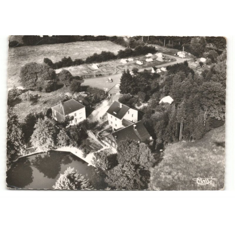 SAINTE-CECILE: le camping vue aérienne 10X15 - très bon état