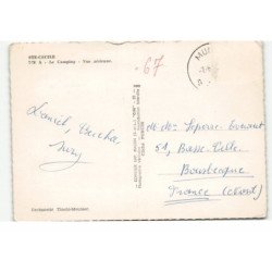 SAINTE-CECILE: le camping vue aérienne 10X15 - très bon état