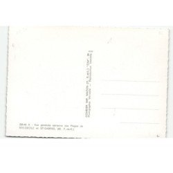 SAINTE-CECILE et SAINT-GABRIEL: vue générale des plages vue aérienne 10X15 - très bon état