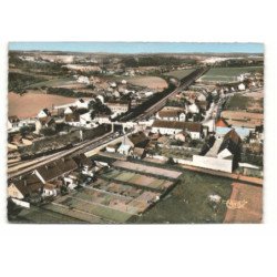 RINXENT: vue générale vue aérienne 10X15 - très bon état