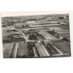 RICHEBOURG-L'AVOUE: la mairie vue aérienne 10X15 - très bon état