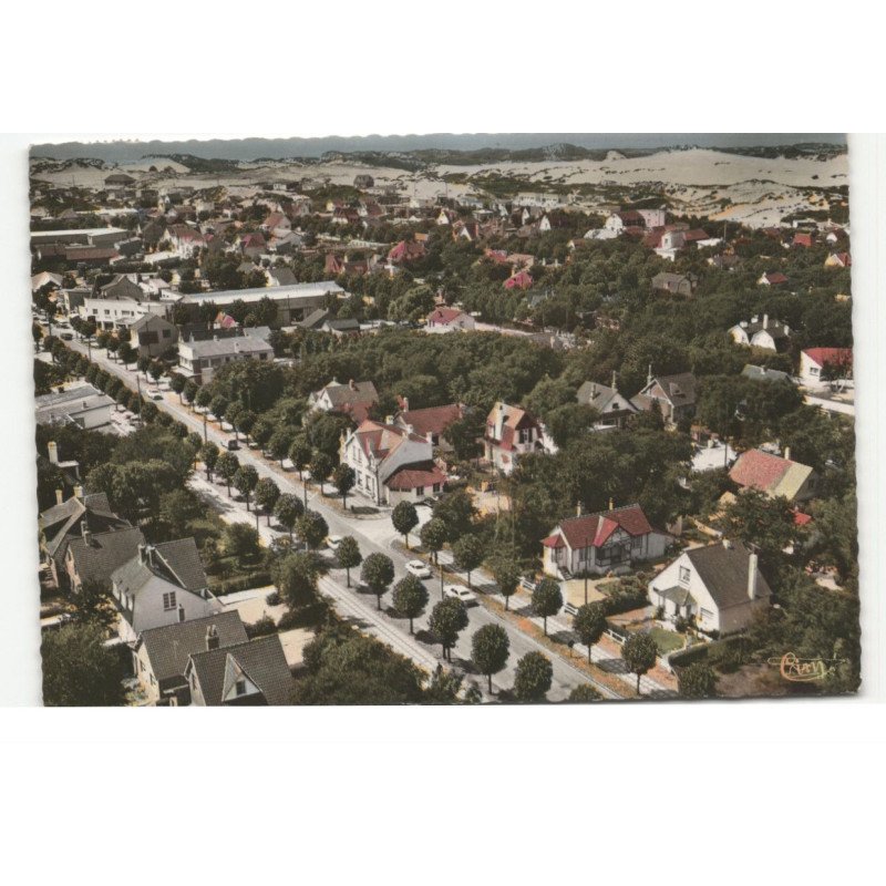 STELLA PLAGE: vue aérienne 10X15 - très bon état