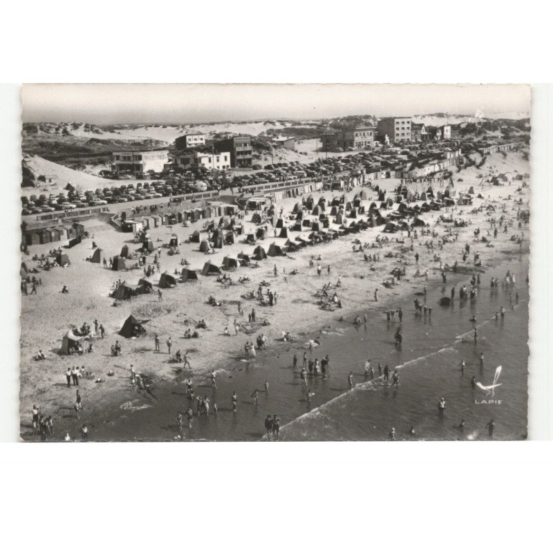 STELLA-PLAGE: la plage vue aérienne 10X15 - très bon état