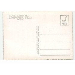 STELLA-PLAGE: la plage vue aérienne 10X15 - très bon état