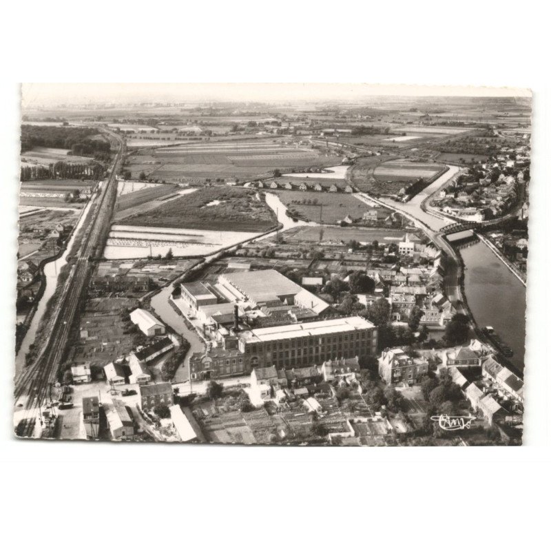 WATTEN: vue générale vue aérienne 10X15 - très bon état