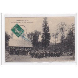 COUDRECIEUX : abri des marqueurs du stand de guérefray (chasse) - tres bon etat