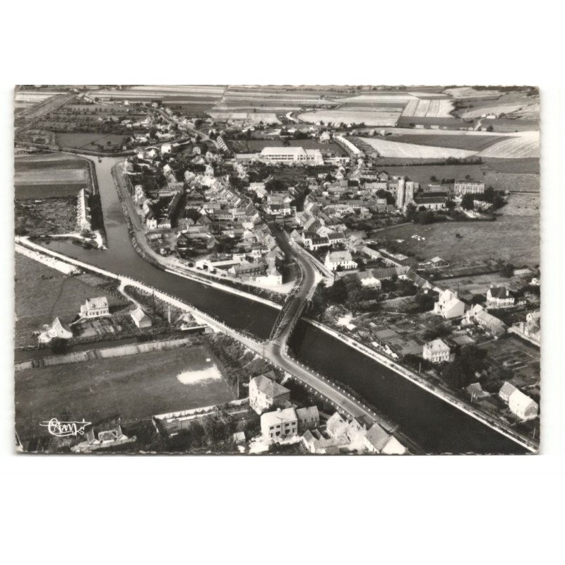 WATTEN: vue générale vue aérienne 10X15 - très bon état