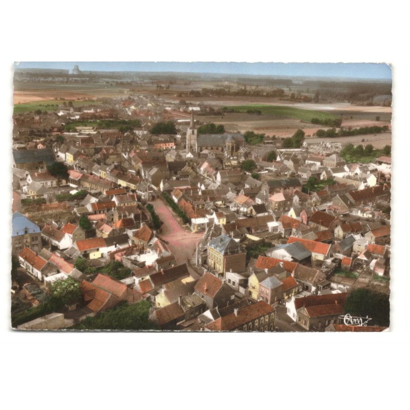 WALLERS: vue générale vue aérienne 10X15 - très bon état