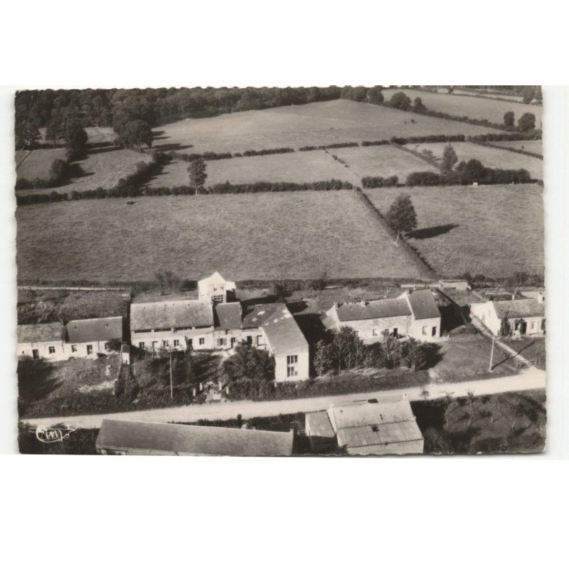 WALLERS-TRELON: colonie de vacances, notre-dame des bois vue aérienne 10X15 - très bon état