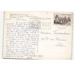 WALLERS-TRELON: colonie de vacances, notre-dame des bois vue aérienne 10X15 - très bon état