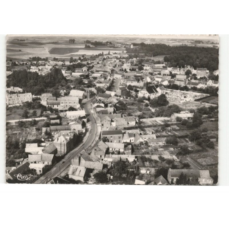 WALINCOURT: vue générale vue aérienne 10X15 - très bon état