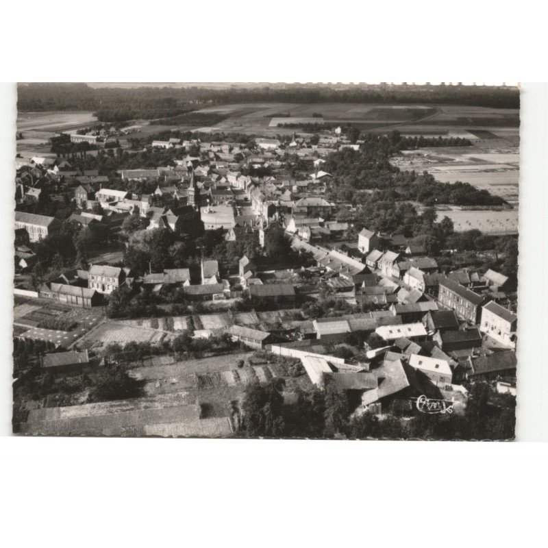 WAHAGNIES: vue générale vue aérienne 10X15 - très bon état