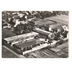 WAHAGNIES: le groupe scolaire vue aérienne 10X15 - très bon état
