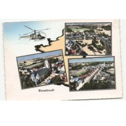 WROMHOUDT: 3 vues vue aérienne 10X15 - très bon état