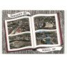 WERVICQ: 4 vues vue aérienne 10X15 - très bon état