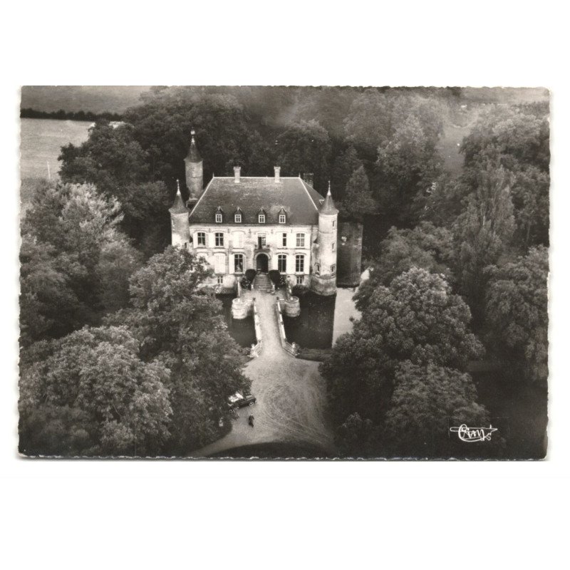 WEST-CAPPEL: le château vue aérienne 10X15 - très bon état