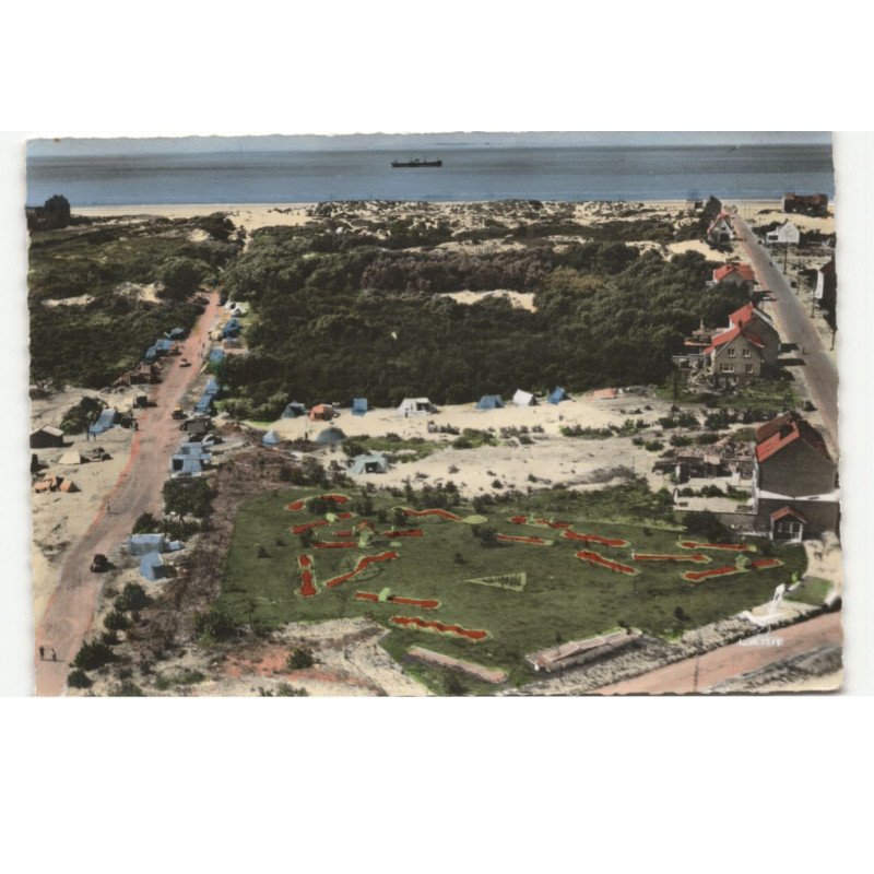 ZUYDCOOTE: le golf miniature vue aérienne 10X15 - très bon état