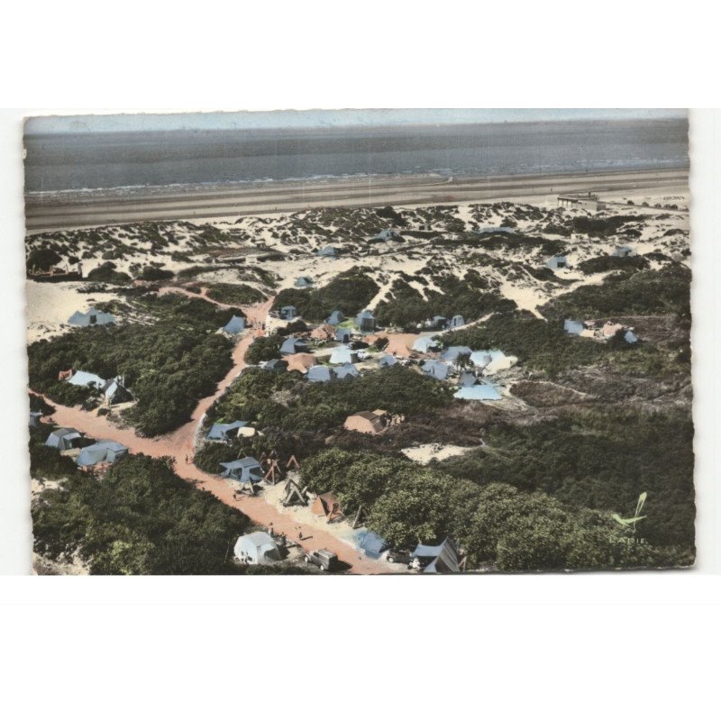 ZUYDCOOTE: le camping vue aérienne 10X15 - très bon état