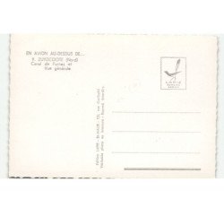 ZUYDCOOTE: canal de furnes et vue générale vue aérienne 10X15 - très bon état