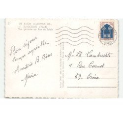 ZUYDCOOTE: vue générale sur rue du palais vue aérienne 10X15 - très bon état