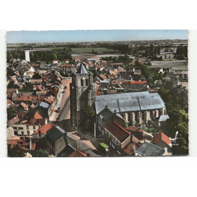WORMHOUT: vue aérienne 10X15 - très bon état