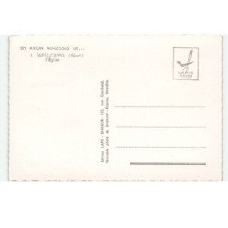 WEST-CAPPEL: l'église vue aérienne 10X15 - très bon état