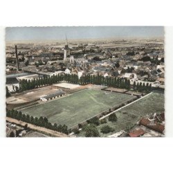 WERVICQ-SUD: terrain des sports vue aérienne 10X15 - très bon état