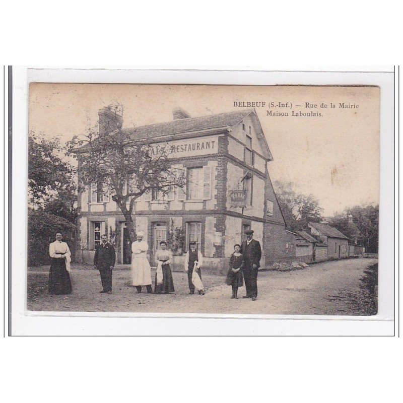BELBEUF : rue de la mairie, maison laboulais - tres bon etat