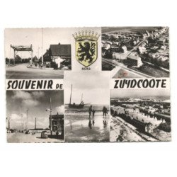 ZUYDCOOTE: souvenir de... 5 vues vue aérienne 10X15 - très bon état