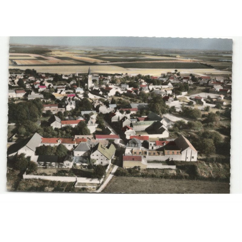 VILLERS-GUISLAIN: vue générale vue aérienne 10X15 - très bon état