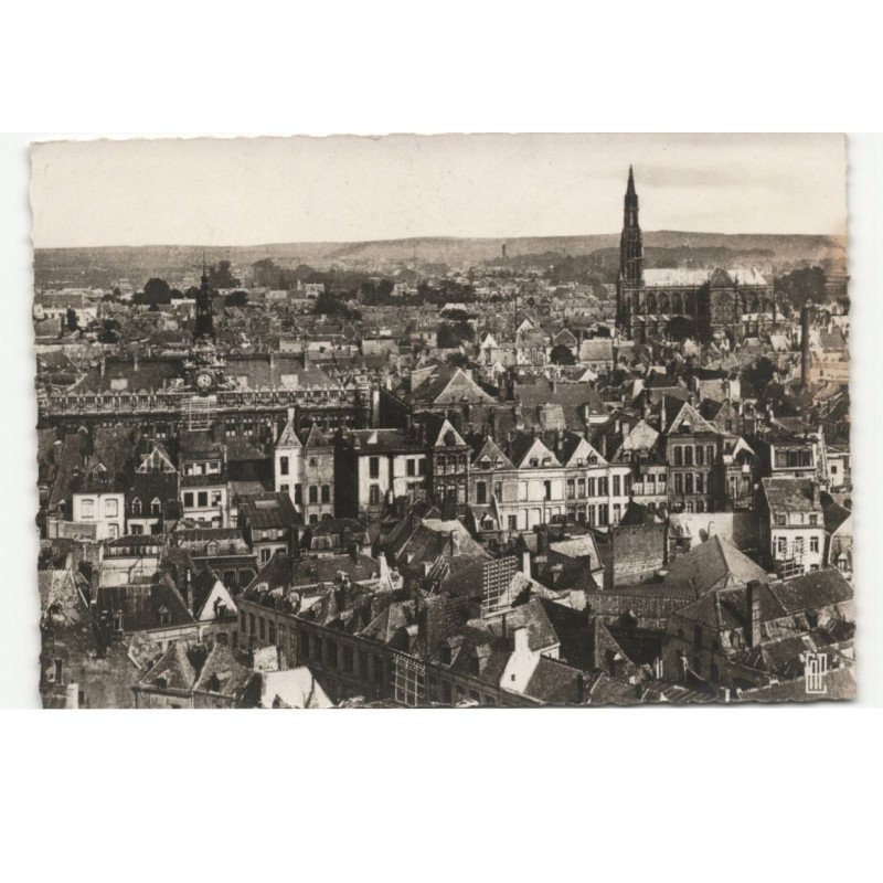 VALENCIENNES: panorama vue aérienne 10X15 - très bon état