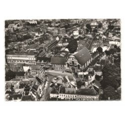 VALENCIENNES: église saint-nicolas, bibliothèque et école académique vue aérienne 10X15 - très bon état