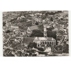 VALENCIENNES: tour et église saint-géry vue aérienne 10X15 - très bon état