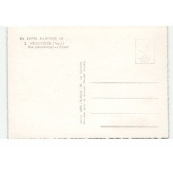 VIEUX-CONDE: vue panoramique, l'escaut vue aérienne 10X15 - très bon état