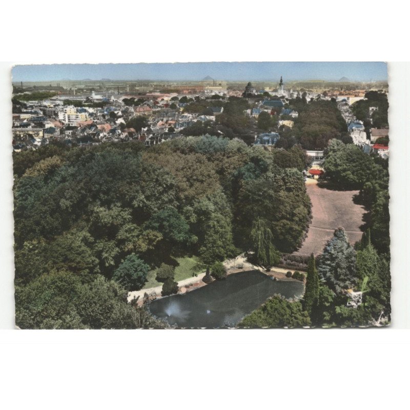 VALENCIENNES: le parc de la rhonelle vue aérienne 10X15 - très bon état