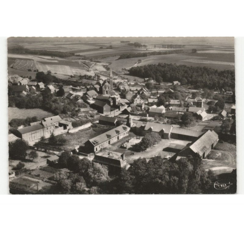 VILLERS-PLOUICH: vue générale vue aérienne 10X15 - très bon état