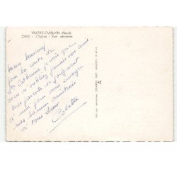 VILLERS-GUISLAIN: l'église vue aérienne 10X15 - très bon état