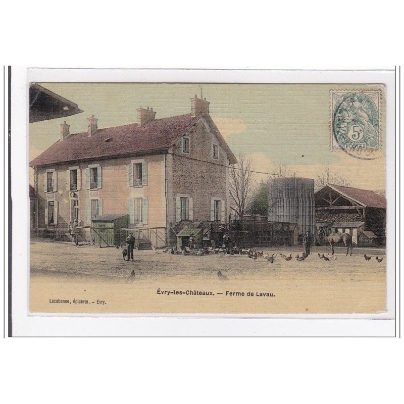 EVRY-les-CHATEAUX : ferme de lavau - etat