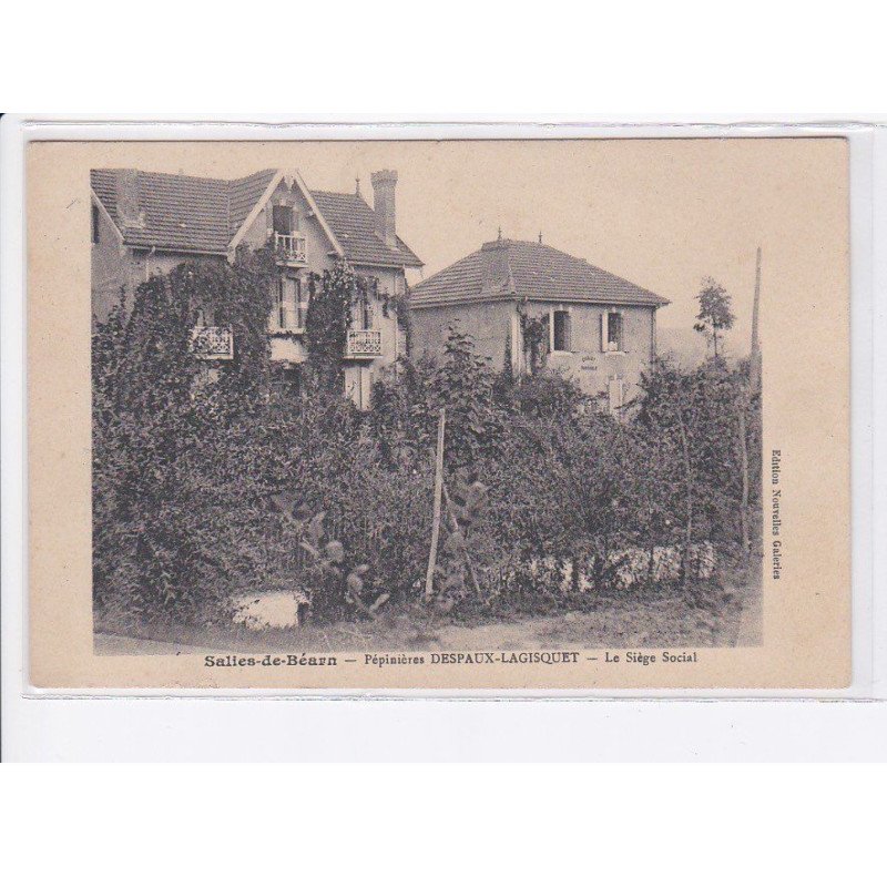 SALIES-de-BEARN: pépinières despaux-lagisquet, le siège social - très bon état
