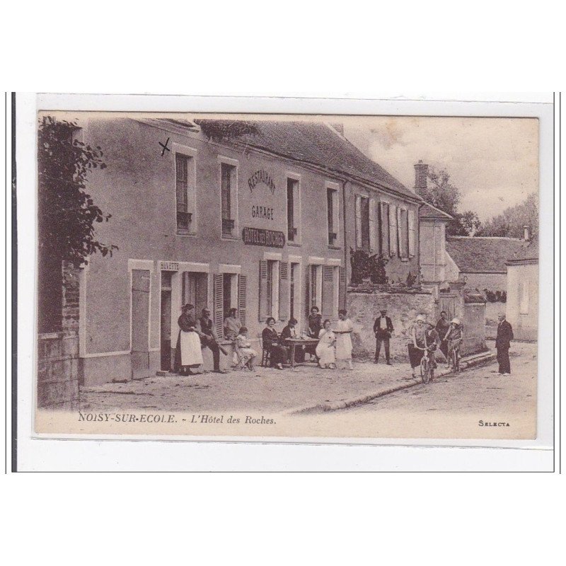 NOISY-sur-ECOLE : l'hotel des roches - tres bon etat