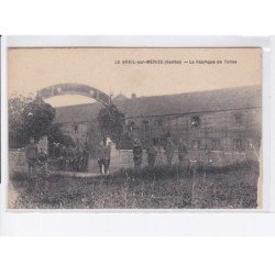 LE BREIL-sur-MERIZE: la fabrique de toiles - très bon état