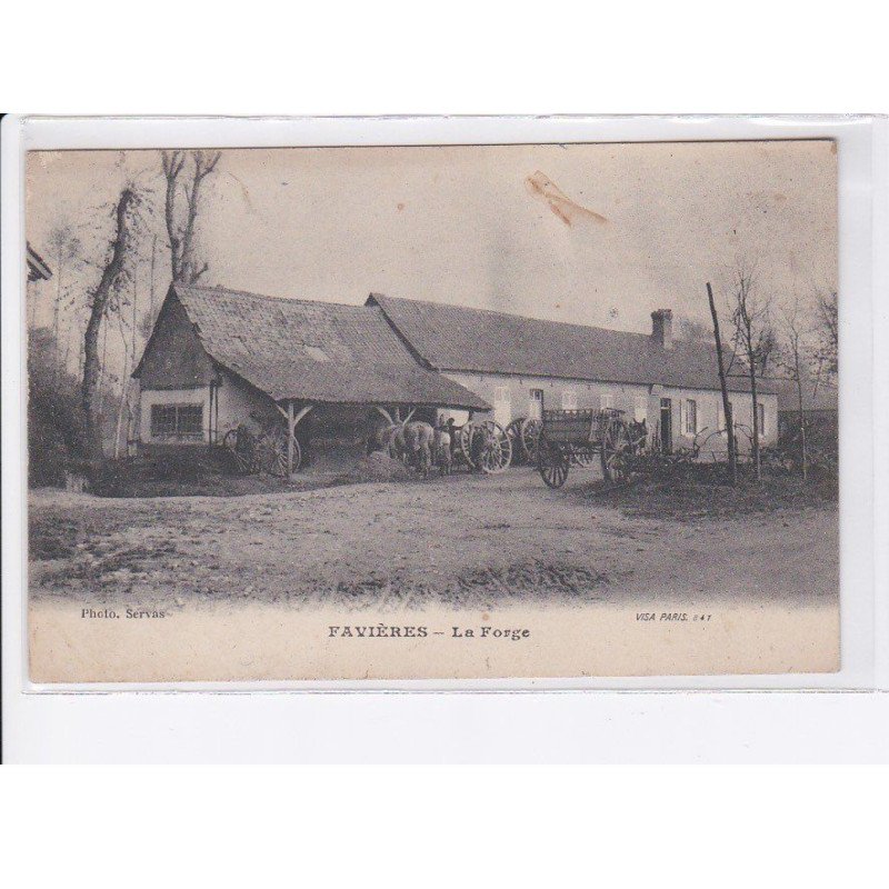FAVIERES: la forge - état