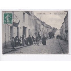 ECQUEVILLY: bureau de tabacs, grande rue, vins et liqueurs, attelage, vélo - très bon état