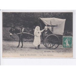 VILLARCEAUX: hôpital lde villarceaux, une futur infirmière - très bon état